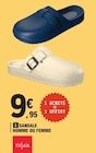 Sandale homme ou femme - Tissaia - E.Leclerc à Clichy-sous-Bois Sandale homme ou femme - Tissaia en promo chez E.Leclerc Clichy-sous-Bois à 9,95 €