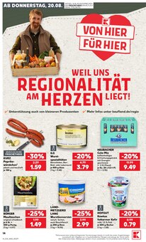 Cola im aktuellen Kaufland Prospekt (Schwäbisch Gmünd) Cola im Kaufland Prospekt "Hier bin ich richtig" mit 52 Seiten (Schwäbisch Gmünd)