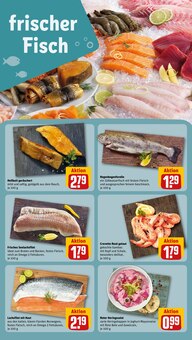 Lachs im REWE Prospekt "Dein Markt" mit 32 Seiten (Duisburg)