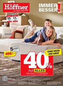 Couch im Höffner Prospekt "IMMER BESSER!" mit 28 Seiten (Fürth)