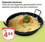 Regionales Sauerkraut im Angebot bei GLOBUS in Zwickau Regionales Sauerkraut Angebote bei GLOBUS Zwickau für 4,44 €