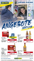Metro Prospekt für Mörlenbach mit 25 Seiten Metro Prospekt für Mörlenbach: "Wochenangebote Händler & Monats-Mix", 25 Seiten, 19.05.2025 - 24.05.2025