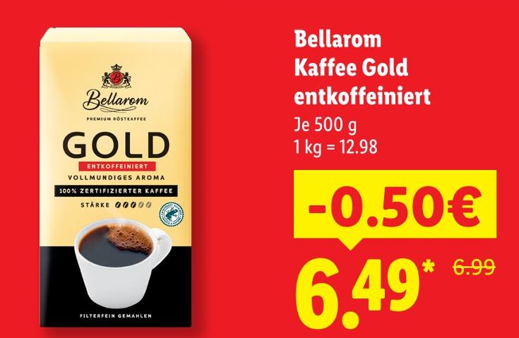 Kaffee Gold entkoffeiniert