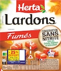 Lardons Fumés Conservation Sans Nitrite - HERTA à 1,85 € dans le catalogue Intermarché Super