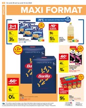 Promos Panzani dans le catalogue "Maxi format mini prix" de Carrefour à la page 22