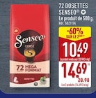 72 Dosettes - Senseo - Aldi à Colmar 72 Dosettes - Senseo en promo chez Aldi Colmar à 14,69 €