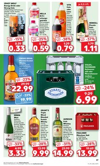 Whisky im Kaufland Prospekt "Aktuelle Angebote" mit 52 Seiten (Dresden)