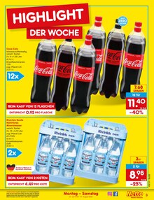 Coca Cola im Netto Marken-Discount Prospekt "Aktuelle Angebote" mit 71 Seiten (Oberhausen)