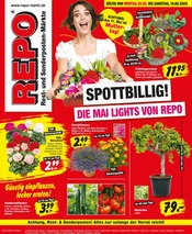 Repo Sonderposten Prospekt der aktuellen Woche mit 20 Seiten, gültig von 05.05.2025 bis 10.05.2025, in Vetschau und Umgebung Aktueller Repo Sonderposten Prospekt in Vetschau und Umgebung, "Aktuelle Angebote" mit 20 Seiten, 05.05.2025 - 10.05.2025