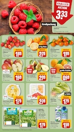 REWE Himbeeren im Prospekt 