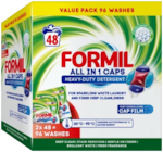 Lessive capsules tout en un - FORMIL - Lidl à Conflans-Sainte-Honorine Lessive capsules tout en un - FORMIL en promo chez Lidl Conflans-Sainte-Honorine à 13,99 €