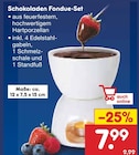 Schokoladen Fondue-Set im aktuellen Netto Marken-Discount Prospekt