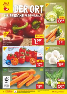 Paprika im Netto Marken-Discount Prospekt "Aktuelle Angebote" mit 65 Seiten (Neuss)