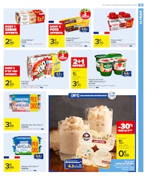 Prix et réduction Activia dans le prospectus Carrefour Market en cours Offre Activia dans le catalogue Carrefour Market du moment à la page 15