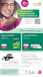 mea - meine apotheke Prospekt für Münsingen: "Unsere August-Angebote", 4 Seiten, 01.08.2025 - 31.08.2025