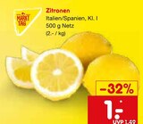 Zitronen Angebote von Markttag bei Netto Marken-Discount Leverkusen für 1,00 €