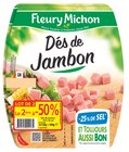 Promo Dés de jambon -25% de sel à 3,05 € dans le catalogue Bi1 à Chapeiry