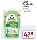 Waschmittel Flüssig von Frosch im aktuellen Rossmann Prospekt für 4,29 €