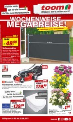 toom Baumarkt Prospekt für Bremen mit 28 Seiten toom Baumarkt Prospekt für Bremen: "WOCHENWEISE MEGAPREISE!", 28 Seiten, 19.06.2021 - 25.06.2021