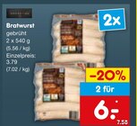 Bratwurst von  im aktuellen Netto Marken-Discount Prospekt für 6,00 €