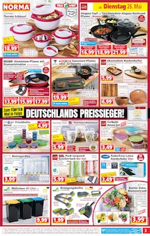 Mülleimer im aktuellen Norma Prospekt (Fürth) Mülleimer im Norma Prospekt "Mehr fürs Geld" mit 19 Seiten (Fürth)