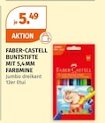 BUNTSTIFTE MIT 5,4 MM FARBMINE von FABER-CASTELL im aktuellen Müller Prospekt für 5,49 €