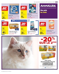 Prix et réduction Litière dans le prospectus Carrefour Market en cours Offre Litière dans le catalogue Carrefour Market du moment à la page 47