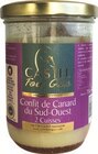 Confit de Canard IGP du Sud-Ouest 2 Cuisses - CASTEL FOIE GRAS en promo chez Auchan Hypermarché Pau à 7,95 €