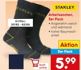 Arbeitssocken Angebote von Stanley bei Netto Marken-Discount Bremen für 5,99 €