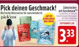 Zahnstocher mit Geschmack von pick'em im aktuellen EDEKA Prospekt für 3,33 €