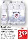 Mineralwasser Angebote von Gerolsteiner bei E center Schwäbisch Gmünd für 3,99 €