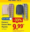 Esmara Men Pyjama von Esmara im aktuellen Lidl Prospekt für 9,99 €