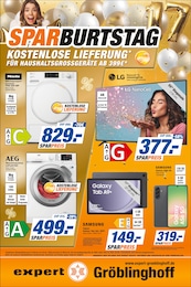 expert Gröblinghoff Prospekt für Erkelenz: "SPARBURTSTAG", 8 Seiten, 05.09.2025 - 15.09.2025