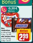 Mars Celebrations oder Snickers Minis bei REWE im Bürstadt Prospekt für 2,99 €