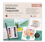 Kit De Peinture Aquarelle Sennelier - Marie Boudon : Débuter L'Aquarelle - Sennelier à 33,99 € dans le catalogue Cultura