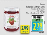 Naturrein Konfitüre Extra Garten Erdbeeren von d'arbo im aktuellen diska Prospekt für 2,79 €