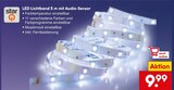LED Lichtband mit Audio-Sensor von starQ im aktuellen Netto Marken-Discount Prospekt für 9,99 €