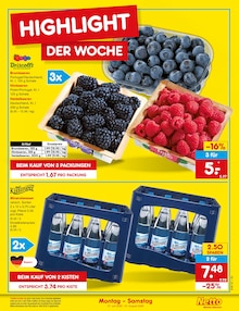 Wasser im Netto Marken-Discount Prospekt "Aktuelle Angebote" mit 76 Seiten (Nürnberg)