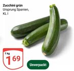 Zucchini grün Angebote bei GLOBUS Ludwigshafen für 1,69 €