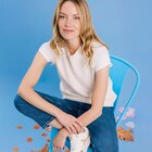 Pull sans manches col rond beige femme dans le catalogue La Halle