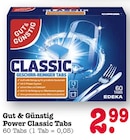 Power Classic Tabs Angebote von Gut & Günstig bei E center Baden-Baden für 2,99 €
