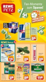 Aktueller REWE Prospekt mit Becks, "Dein Markt", Seite 1