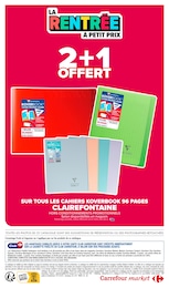 Offre Cahier dans le catalogue Carrefour Market du moment à la page 2