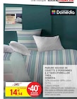 Parure housse de couette 2 personnes & 2 taies d'oreiller Thea - Domédia en promo chez Intermarché Charleville-Mézières à 14,94 €