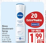 Deodorant-Spray von Nivea im aktuellen EDEKA Prospekt