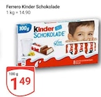 GLOBUS Wittlich - Kinder Schokolade Angebot im Prospekt Kinder Schokolade bei GLOBUS im Wittlich Prospekt für 1,49 €