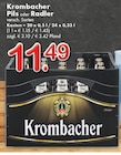 Pils oder Radler Angebote von Krombacher bei TOP Getränke Ratingen für 11,49 €