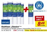Raufaser „Classico“ im Angebot bei toom Baumarkt in Düsseldorf Raufaser „Classico“ Angebote von Erfurt bei toom Baumarkt Düsseldorf für 8,49 €