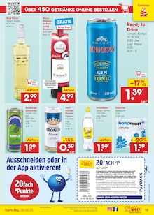 Gin im aktuellen Netto Marken-Discount Prospekt (Wuppertal) Gin im Netto Marken-Discount Prospekt "Aktuelle Angebote" mit 59 Seiten (Wuppertal)