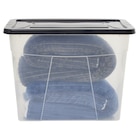 Box de rangement à roulettes plastique 80L (plusieurs modèles) dans le catalogue Gifi